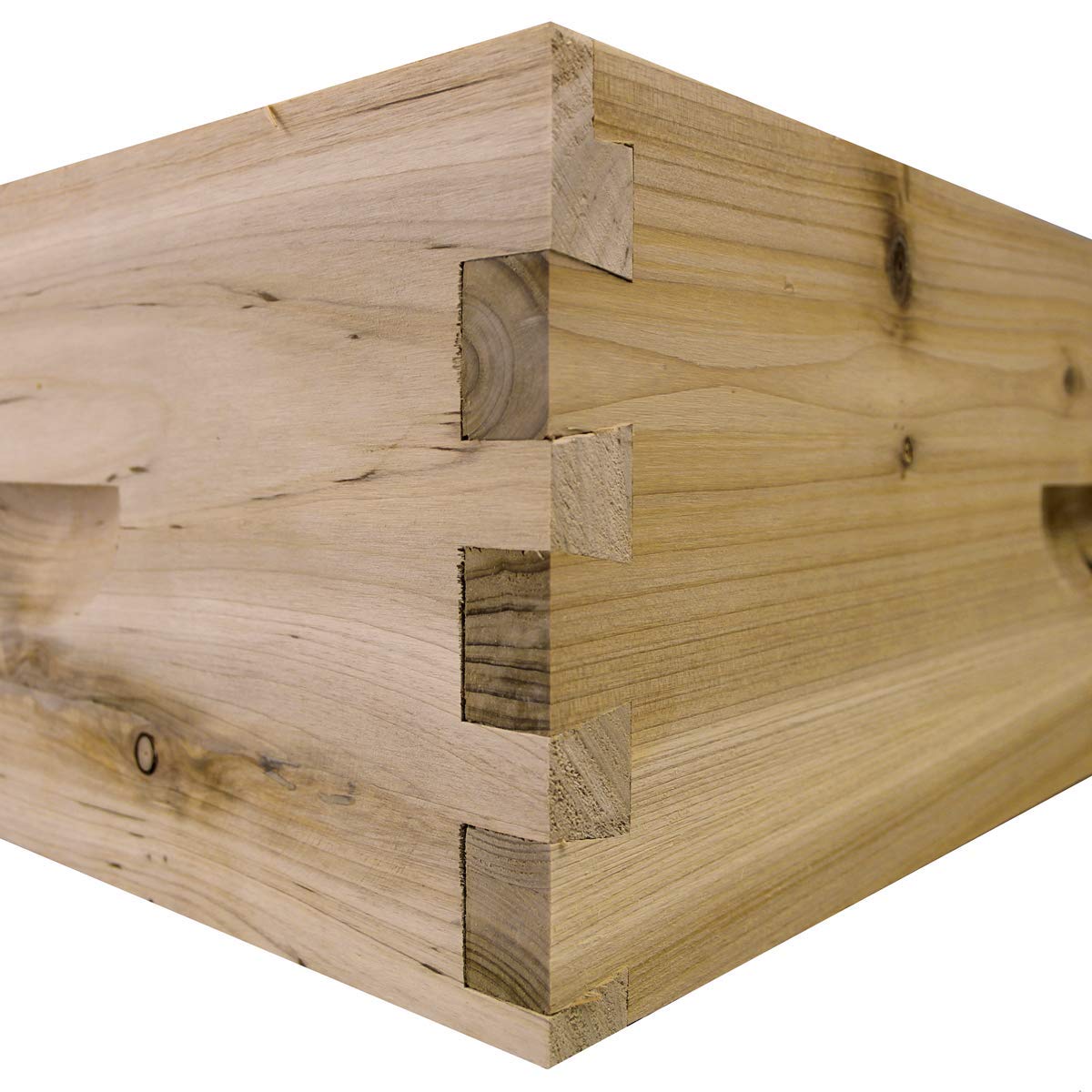 W Frame 8 Frame Medium Super Box w/ Dovetail Joints (Unassembled w/ Frames and ...