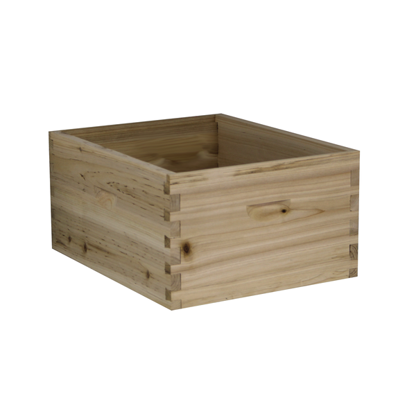 10 Frame Deep Brood Box w/ Dovetail Joints (Box Only, No Frames)