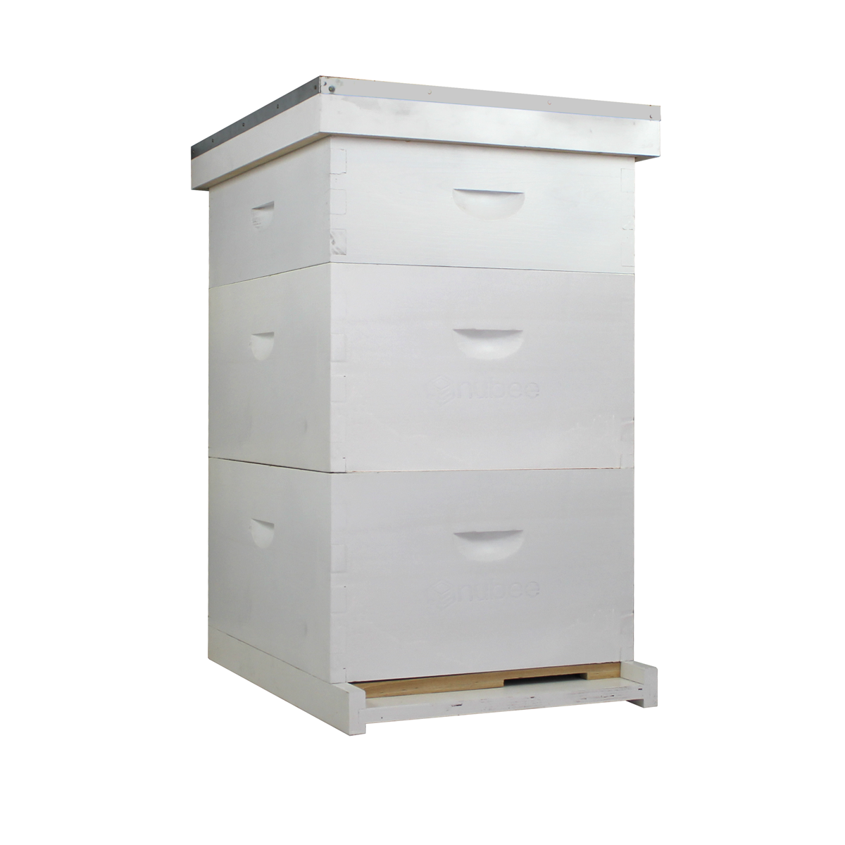 NuBee 10-Frame Beehive Kit – Fully Assembled & Painted (2 Deep + 1 ...