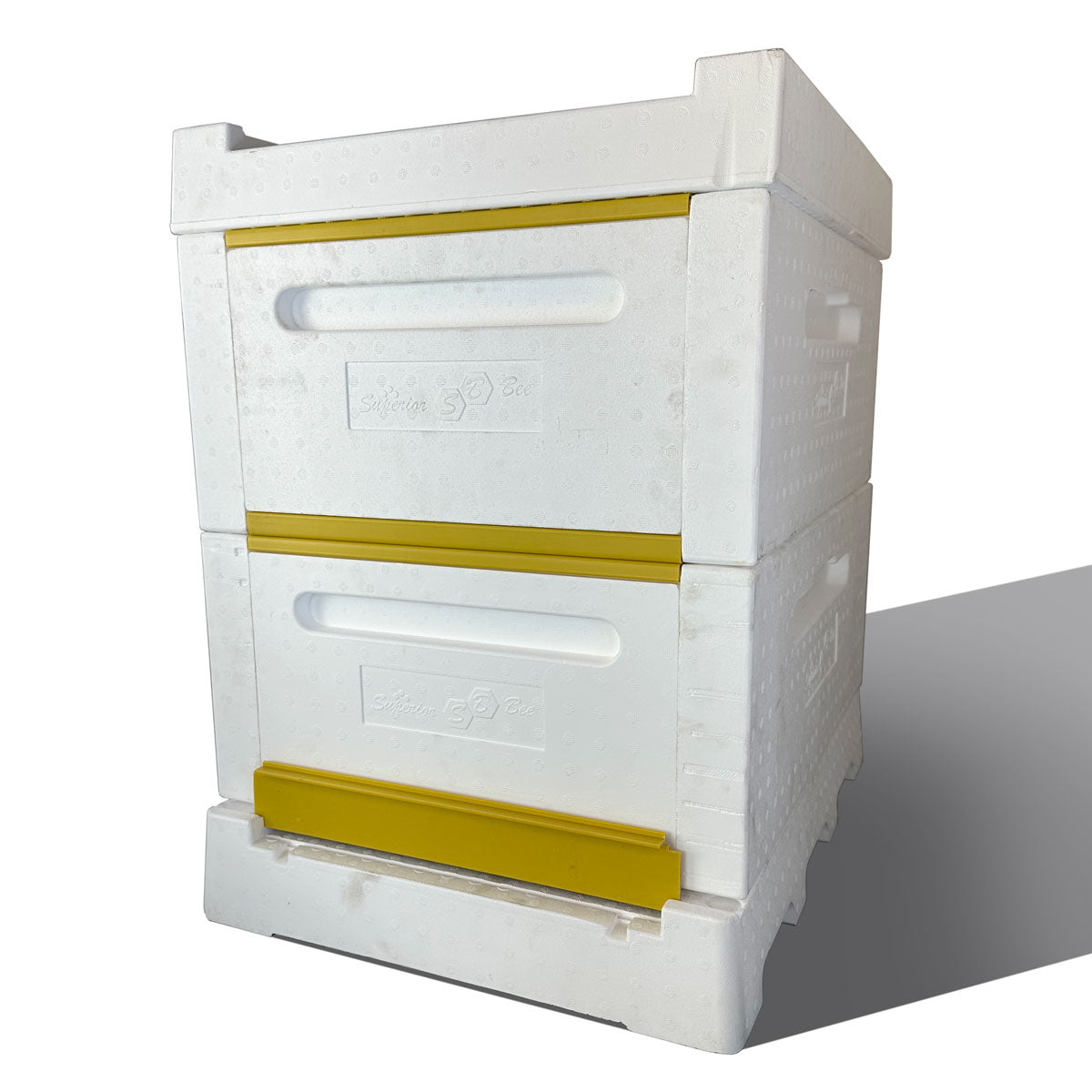 Insulated Polystyrene 10 Frame Beehive - (2)Deep Boxes