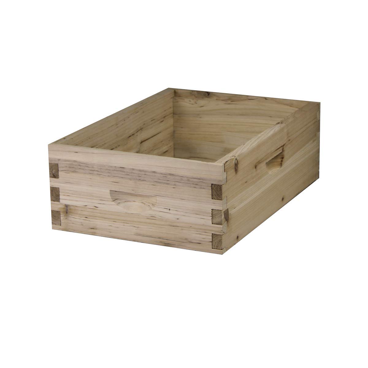 8 Frame Medium Super Box w/ Dovetail Joints (Unassembled w/ Frames and Foundations)