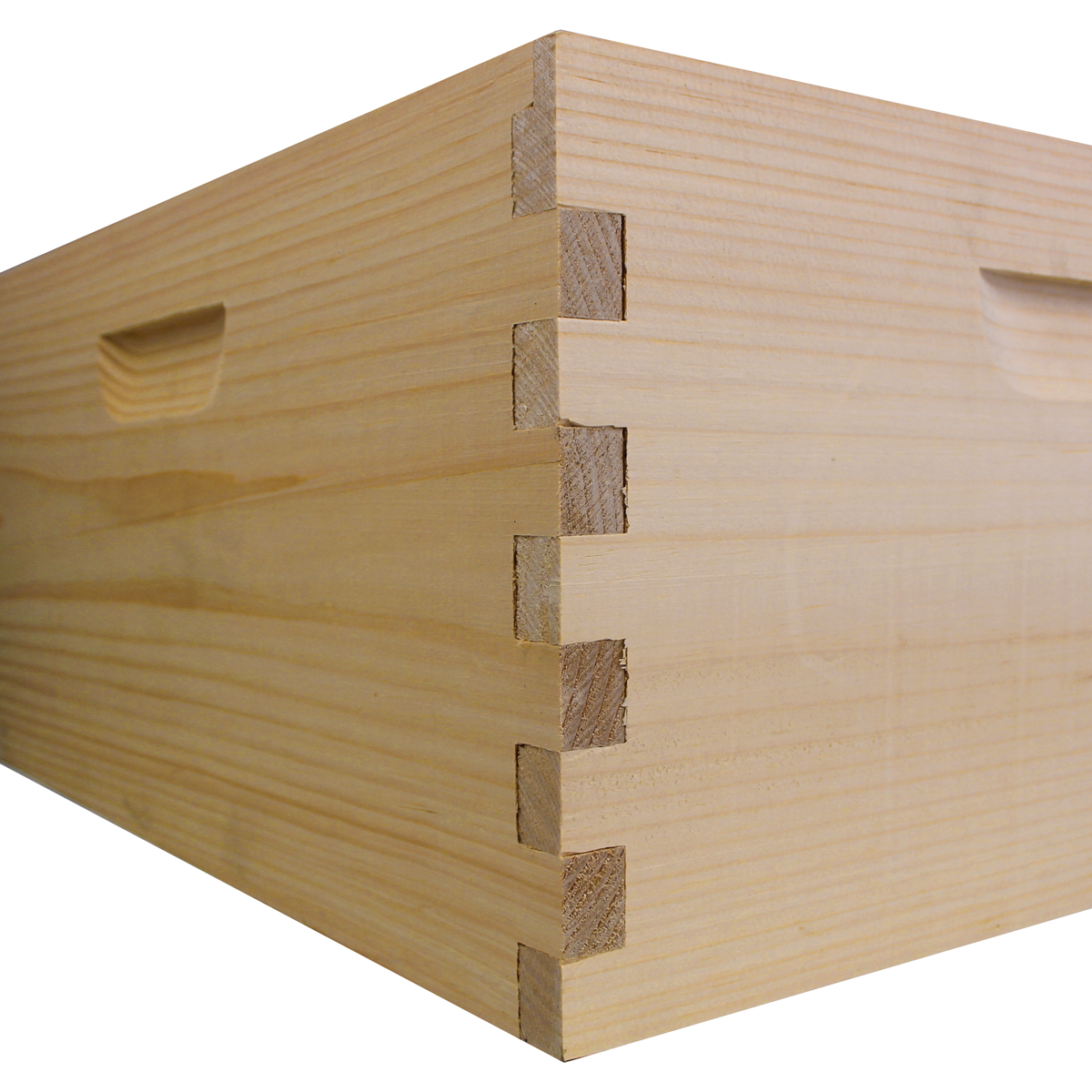 Busy Bees 'N' More Amish Made 10 Frame Deep Bee Box Uses Finger Joints