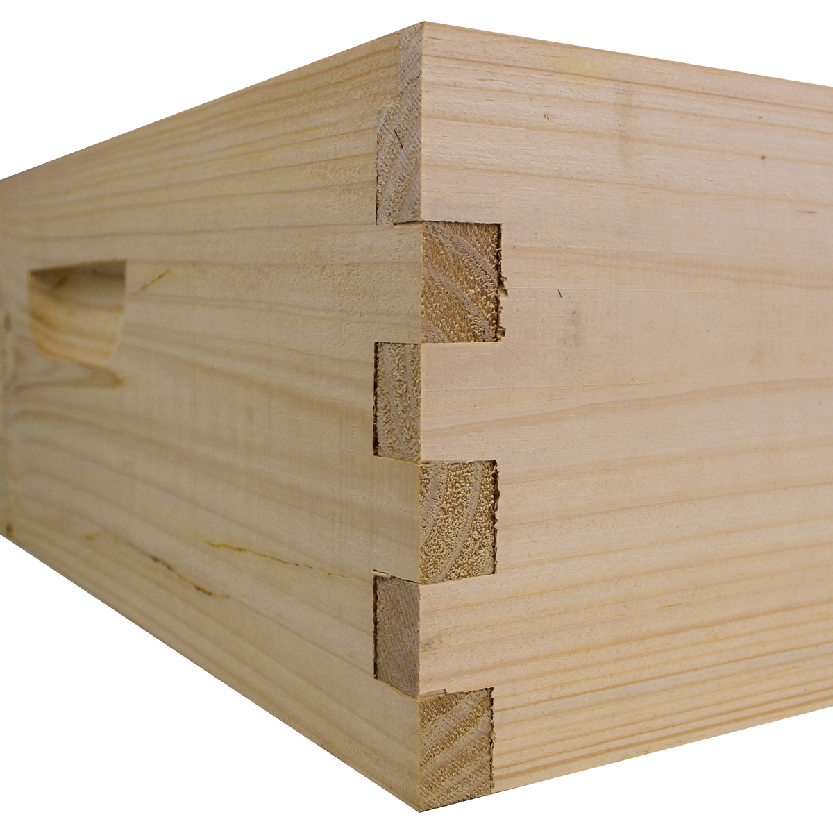 Busy Bees 'N' More Amish Made Hives 10 Frame Medium Bee Box Uses Finger Joints