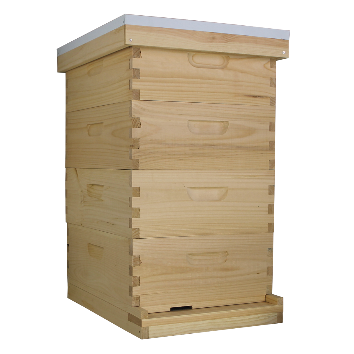 Busy Bees 'N' More Amish Made 10 Frame Beehive With 4 Medium Bee Boxes