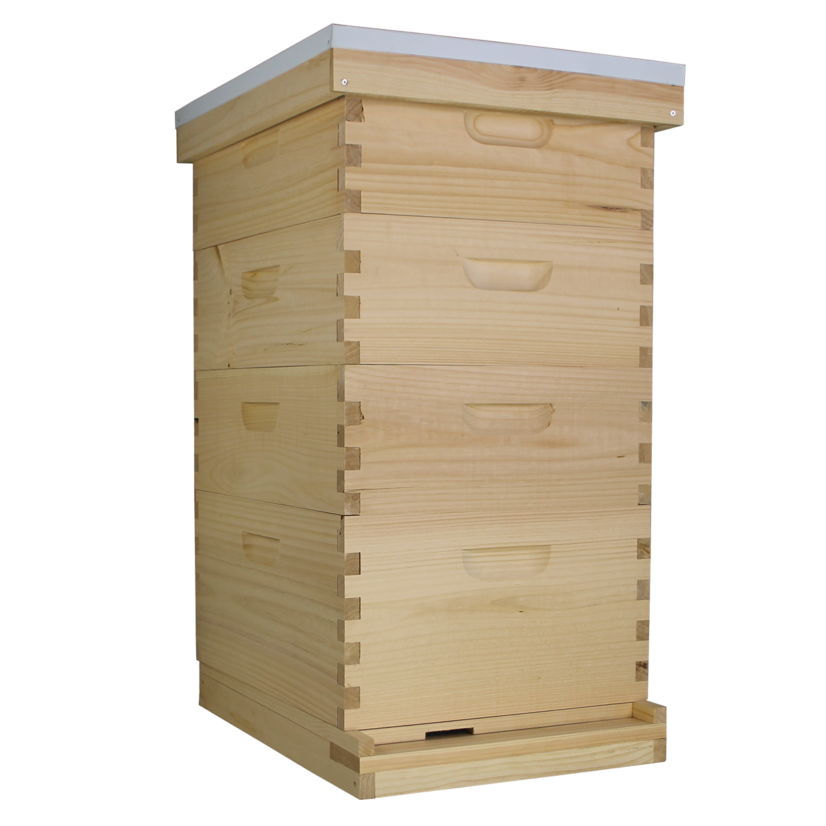 Busy Bees 'N' More Amish Made 10 Frame Beehive With 1 Deep Bee Box & 3 Medium Bee Boxes