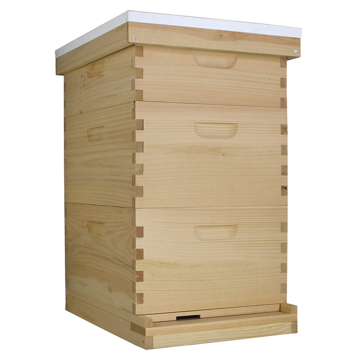 Busy Bees 'N' More 10 Frame Full Hive - 2 Deep Boxes & 1 Medium Box ...