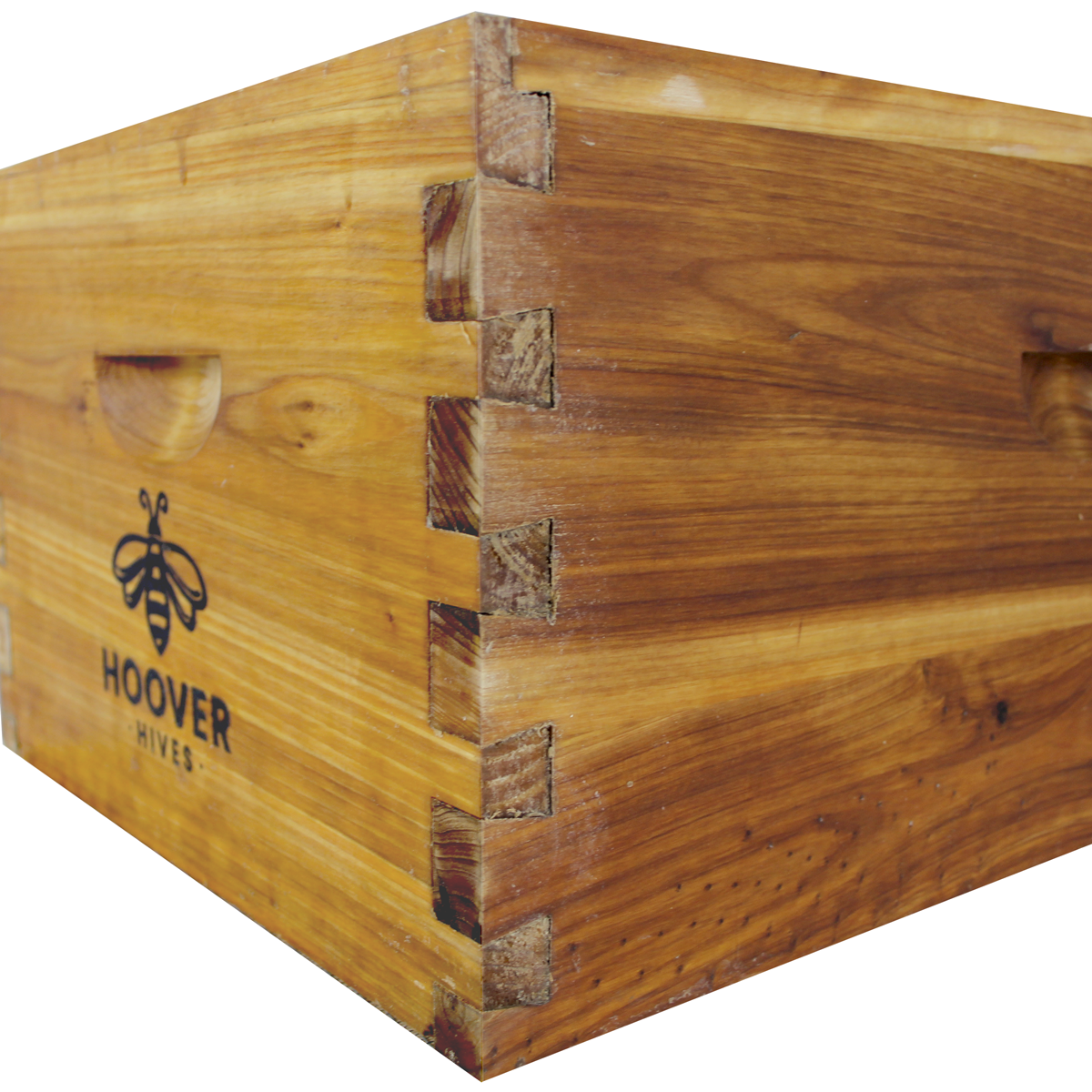 Hoover Hives Wax Coated 8 Frame Deep Bee Box Has Dovetails in Every Joint