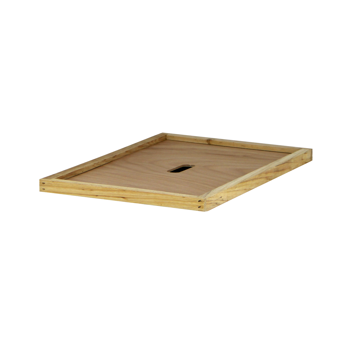 Hoover Hives Wax Coated 8 Frame Inner Cover With Oval Center Cut Out
