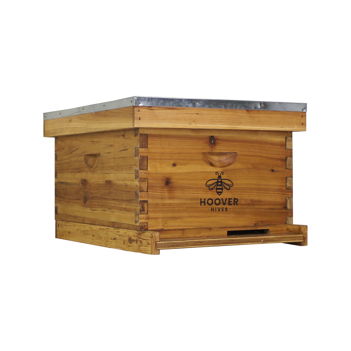 Hoover Hives Wax Coated 10 Frame Beehive With 1 Deep Bee Box & 0 Medium Bee Boxes