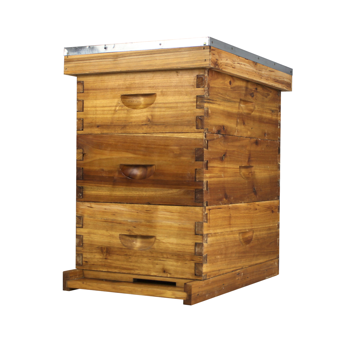 Hoover Hives Wax Coated 8 Frame Beehive With 0 Deep Bee Boxes & 3 Medium Bee Boxes