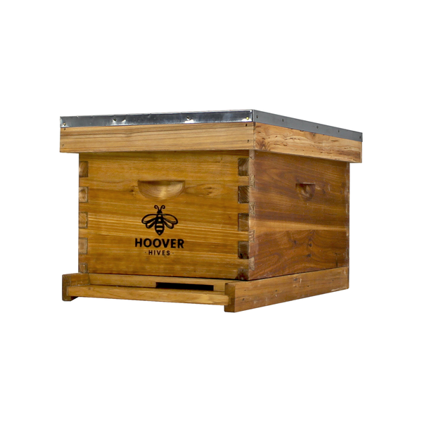 Hoover Hives 8 Frame Full Beehive - 1 Deep & 0 Medium Bee Boxes