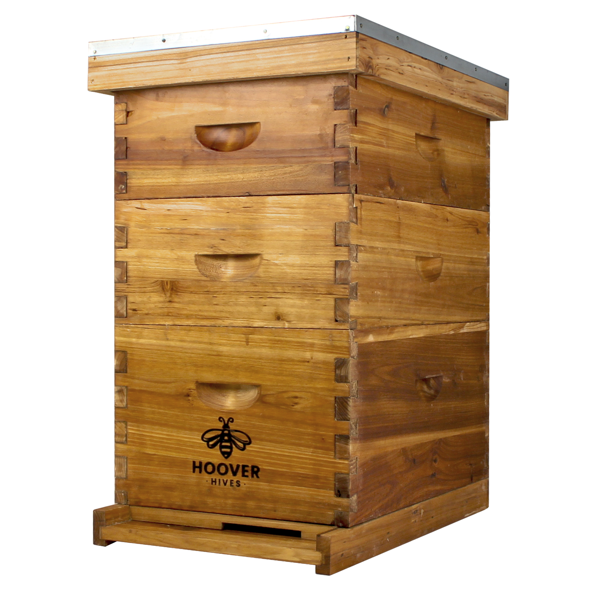 Hoover Hives 8 Frame Full Beehive - 1 Deep & 2 Medium Bee Boxes Hoover Hives 8 Frame Full Beehive - 1 Deep & 2 Medium Bee Boxes