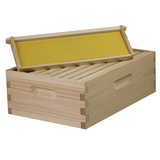 8-Frame Beehive Kit – Unassembled 2 Deeps & 1 Medium | Amish-Made