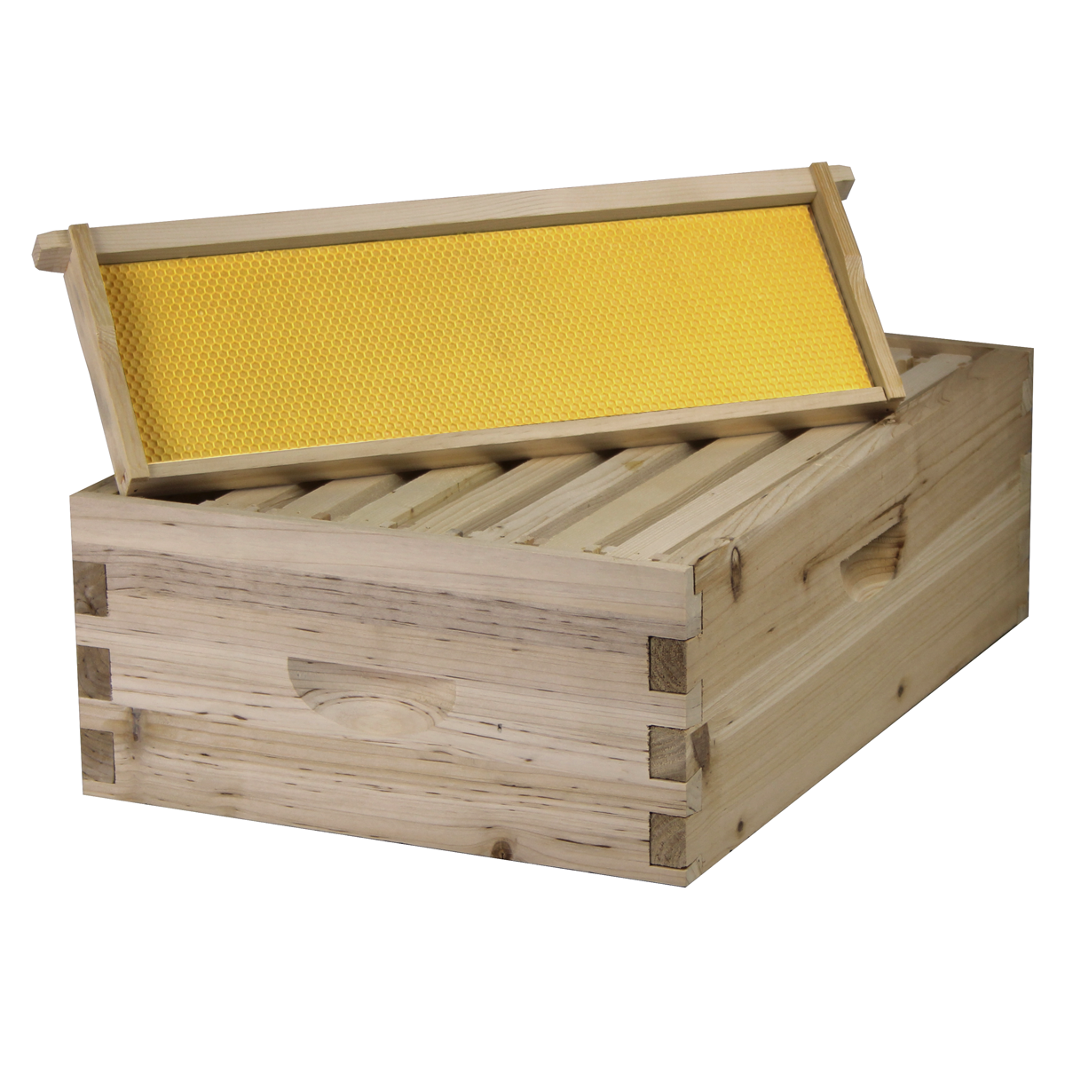 NuBee 8 Frame Medium Bee Box Uses Dovetail Joints