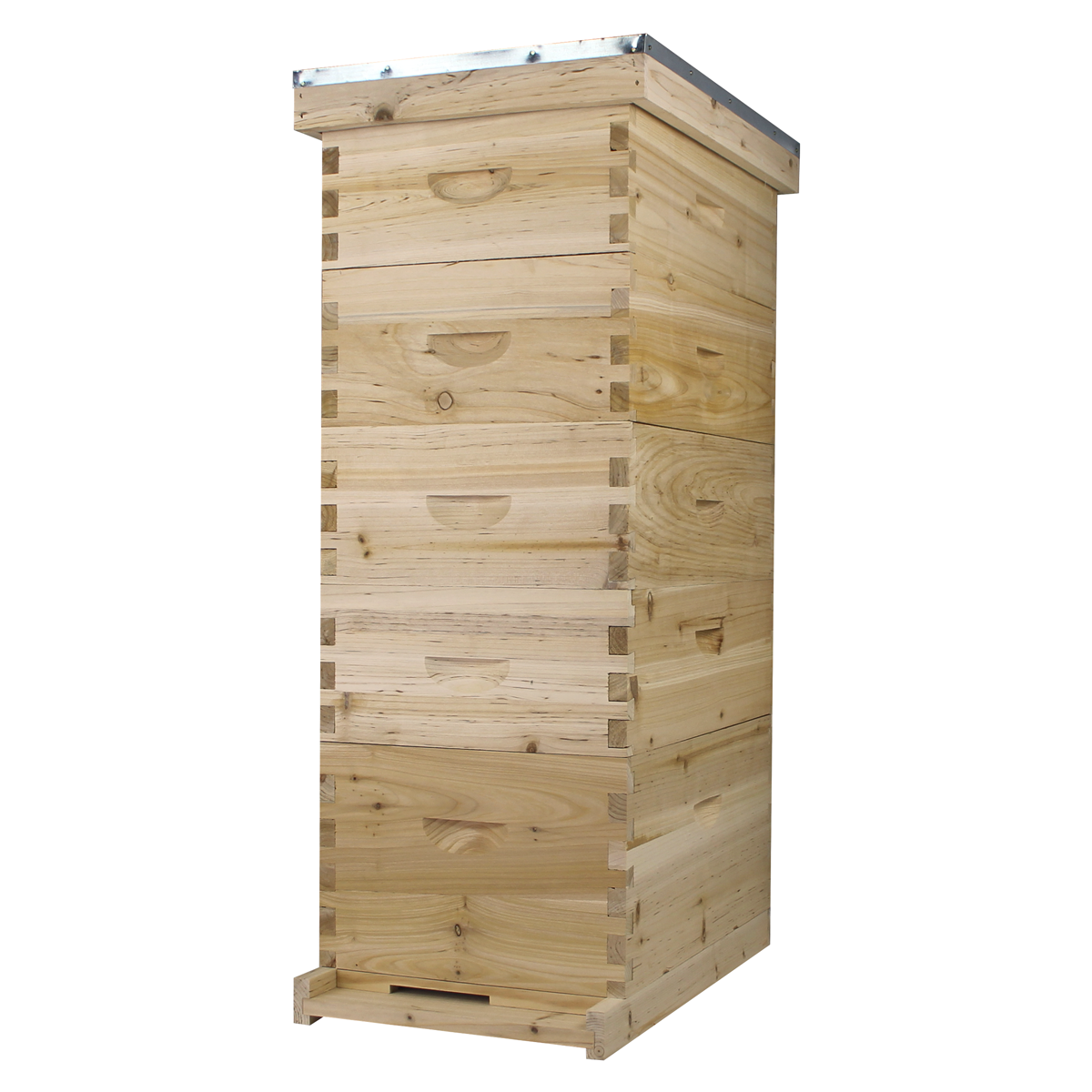 NuBee 8 Frame Beehive With 1 Deep Bee Box & 4 Medium Bee Boxes